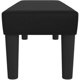  Klupa crna 100x30x30 cm od umjetne kože | shoptok.hr