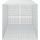  Gabion s žicom debljine 3,5 mm i mrežom 5x5 cm 350x100x100 cm | shoptok.hr