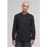 Brandit Jersey Willis Polo Shirt with Long Sleeves Black | shoptok.hr