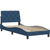  Okvir za krevet bez madraca plava 90x190cm od tkanine | shoptok.hr