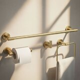REA Bath Set kopalniških dodatkov GRID Brush Gold 4 deli | Shoptok.si