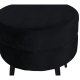 Venture Home okrugli puf Pot ⌀40 × 40 cm, crna | shoptok.hr