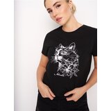 Sinsay Pamučna majica s printom Cijene