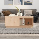  Stolić za kavu 100 x 101 x 40,5 cm od masivne borovine | shoptok.hr