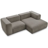 Bobochic Paris Siva/smeđa kutna garnitura od bouclé tkanine (s desnim kutom) Zephyr – | shoptok.hr