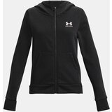 Under Armour Sweatshirt Rival Fleece LU FZ Hoodie-BLK - Girls Cene