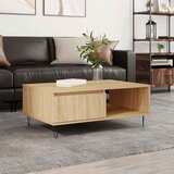  Stolić za kavu boja hrasta sonome 90x60x35 cm konstruirano drvo | shoptok.hr