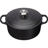 Le Creuset Signature Casserole round 20 cm black