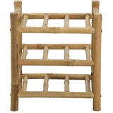  Stojalo za vino Naravna 32,5 x 29,5 x 36 cm Bambus, (5000217539) | Shoptok.si