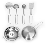 Ecotoys Drvena kuhinja za decu zvuk i led diode large sa ormarićima i 7 dodataka ( 7275 ) | ePonuda.com