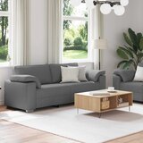 SOFA 2 pcs Tamno siva 219 x 80 x 82 cm tkanina | shoptok.hr