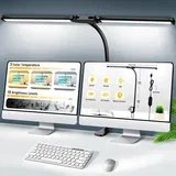 LED namizna svetilka z dvojno glavo - 62 cm