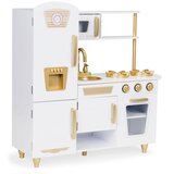  Velika drvena kuhinja za decu white and gold | Eponuda.com