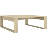Furnova Klubska mizica sonoma hrast 100x100x35 cm iverna plošča, (21914701) | Shoptok.si