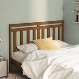  Uzglavlje za krevet boja meda 166 x 4 x 100 cm masivna borovina | shoptok.hr