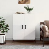 vidaXL Komoda sjajna bijela 69 5x34x90 cm od konstruiranog drva Cijene