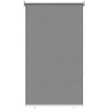vidaXL Rolo zavesa z UV zaščito Svetlo siva 60 x 140 cm Poliester, (5000247125) | Shoptok.si