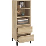  Visoka komoda hrasta sonome 40x36x110 cm od konstruiranog drva | shoptok.hr