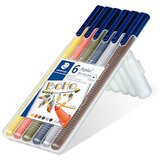 Staedtler Flomastri Fineliner Triplus Boho, 1,0 mm, 6 kosov Cene