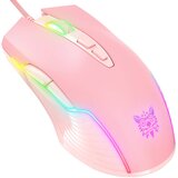 Onikuma CW905 IGRALNA MIŠKA ZA PC PS4 XBOX ERGONOMSKA Z ROZA LED LUČKO Z DPI, (5000347608) | Shoptok.si
