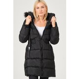 Dewberry Z6764 LADY COAT-BLACK Cijene