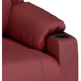  Električni naslanjač vinsko rdeče umetno usnje, (20927521) | Shoptok.si