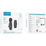hoco. Brezžični mikrofon z Lightning konektorjem - L15 Crystal Lavalier iPhone | Shoptok.si