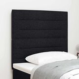  LED glava kreveta s LED trakama s uzglavljem Crna 80 cm tkanina | shoptok.hr