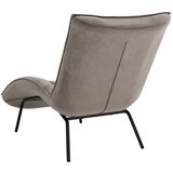 Ellos Home Sivo-bež baršunasti ležaljka Legend – | shoptok.hr