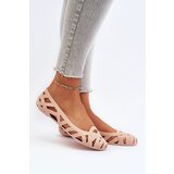 PS1 Women's Rubber Ballerina Flats Nude Salam Cijene