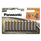 Panasonic lr6eps10bw-aa baterije 10 kom 6+4F alkalne ever cene