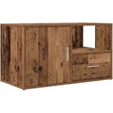  Kutni ormarić boja starog drva 200x40x45 cm konstruirano drvo | Eponuda.com