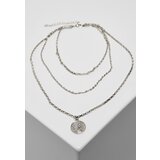 Urban Classics Accessoires Silver necklace with layering amulets | shoptok.hr