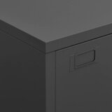  Industrijski sanduk za pohranu antracit 75x40x115 cm metalni | Eponuda.com