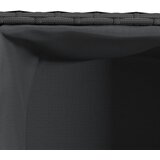  Vrtna sadilica s 2 posude crna 72 x 30 x 32 cm od poliratana | shoptok.hr