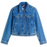 Tommy Jeans Prehodna jakna 'CLASSIC' moder denim Cene