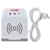  Produžni kabl kocka sa bežičnim QI punjenjem 2Z +2xUSB-A+1xUSB-C 2m bela | Eponuda.com