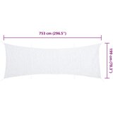  Kamuflažna mreža s torbom za pohranu 753 x 199 cm bijela | shoptok.hr