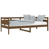  Dnevna postelja medeno rjava trdna borovina 90x200 cm, (20601205) | Shoptok.si