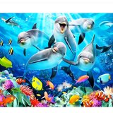 Magic Toys Dijamantna slagalica: Set za dijamantno slikanje s dupinima 40x50cm Cijene