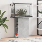 vidaXL Stojalo za akvarij betonsko sivo 36x75x72,5 cm inženirski les | Shoptok.si