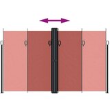  Zložljiva stranska tenda terakota 200x600 cm | Shoptok.si