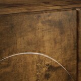  TV stalak 90 x 34,5 x 40 cm Dimljeni hrast Konstruirano drvo | shoptok.hr
