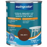 SWINGCOLOR Akrilni barvni lak (svilenkasto mat; barva: lešnik; 750 ml) Cene