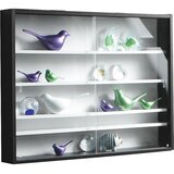 MID.YOU VISEČA VITRINA, črna, bela | Shoptok.si