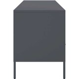 vidaXL TV omarica antracitna 100,5x39x50,5 cm hladno valjano jeklo | Shoptok.si