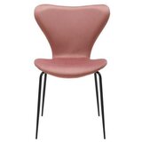 Bessagi Home stol alicia, roza, žamet | Shoptok.si