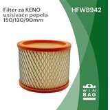  HEPA filter za KENO usisivače pepela 150/130/90mm cene