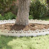  Rubnjaci za travnjak 30 kom. 103 x 0,05 x 22 cm Čelik Bijela | shoptok.hr