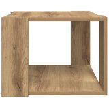  Stol za kavu Artisan hrast 40x40x30 cm izrađeno drvo | shoptok.hr